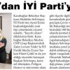 SELVİTOPUDAN İYİ PARTİYE ZİYARET