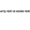 Karabağlar Kaymakamlığı İlçe Kurban Hizmetleri Komisyonunca Kurban Satış Yeri ve Kesim Yeri