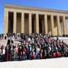 Karabağlar muhtarları Anıtkabir ve Kocatepe'de