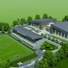 Atatürk Gençlik ve Spor Merkezi hızla yükseliyor