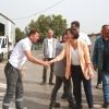 Başkan Kınay Fen İşleri Şantiyesi'nde güne başladı