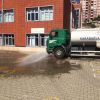 Karabağlar'da okullara temizlik desteği