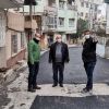 Karabağlar'da Boş Sokaklarda Asfalt Atağı