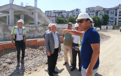 Atatürk Gençlik ve Spor Merkezi'nin yapımı hızla sürüyor