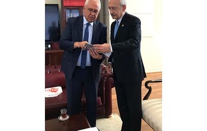 Başkan Selvitopu’ndan, Genel Başkan Kemal Kılıçdaroğlu’na Ziyaret