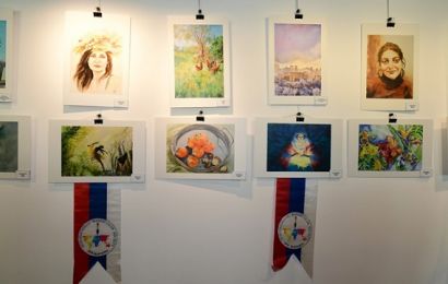 “Sulu Boyanın Büyüsü” sergisi YKSM'de açıldı