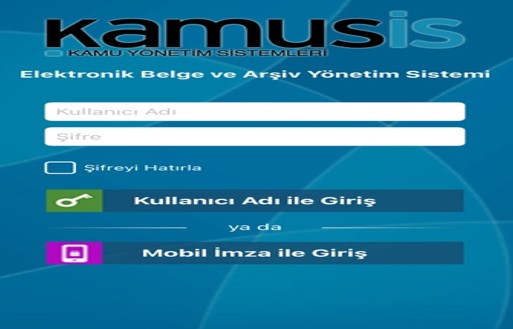 EBYS (Elektronik Belge Yönetim Sistemi)